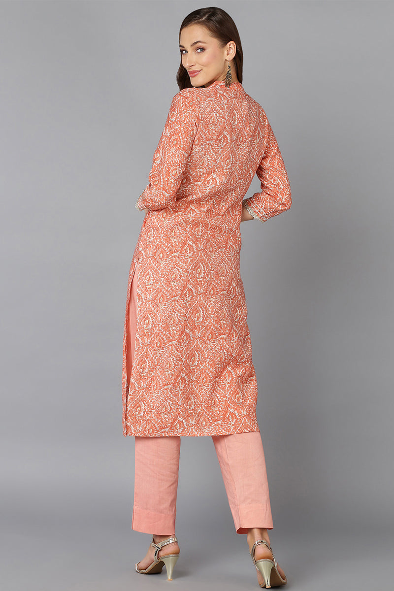 women abstract printed kurta vck8887
