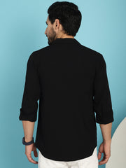 Lapel Collar Casual Shirt