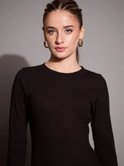 Women Ribbed Bodycon Maxi Dress