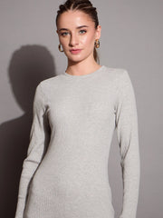 Women Ribbed Bodycon Maxi Dress