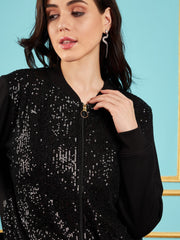 Women Sequin Jacket