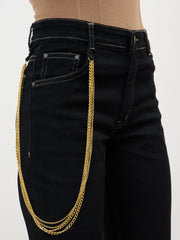 Women Black Whisker Washed Boot Cut Jeans