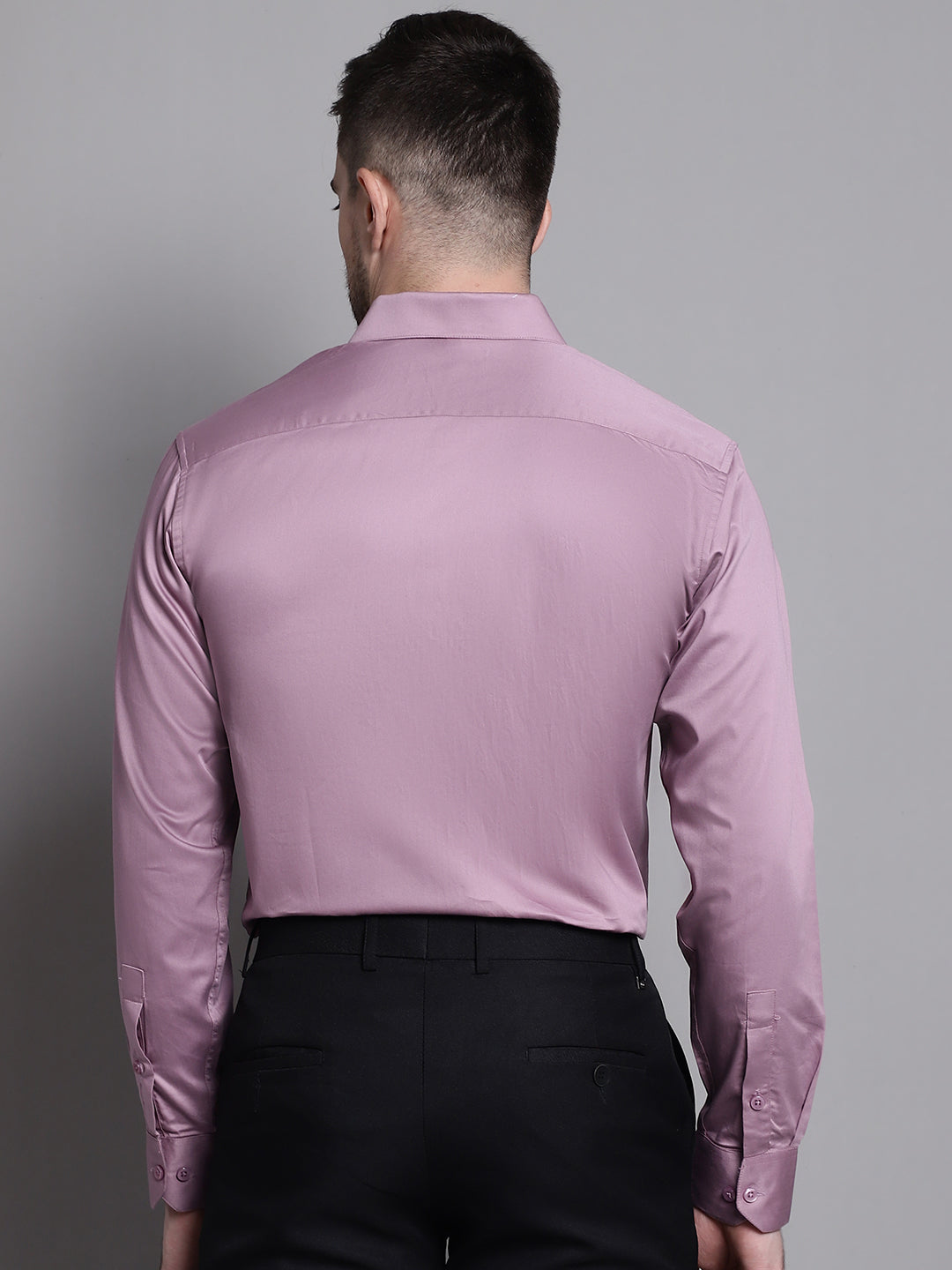 Mens Cotton Solid Formal Shirt