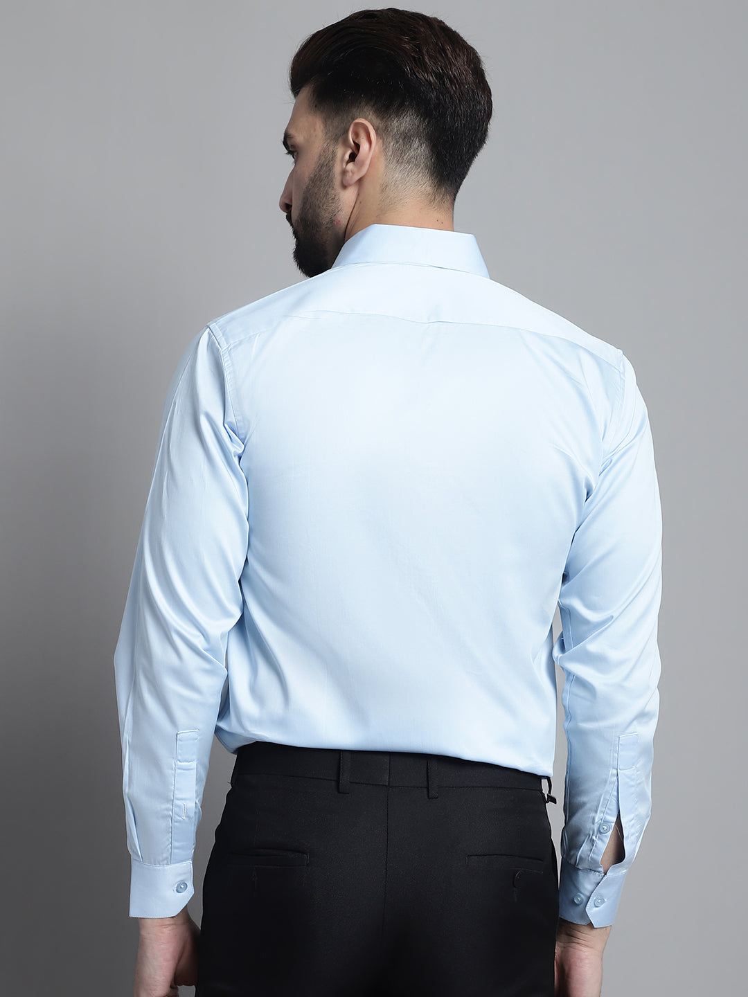 Mens Cotton Solid Formal Shirt