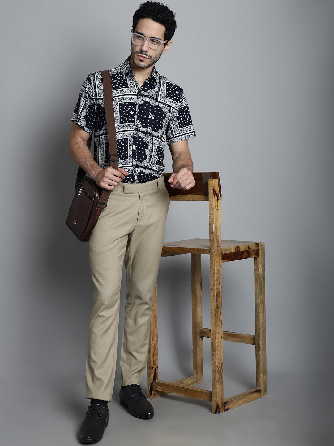 Mens Paisley Printed Formal Shirts