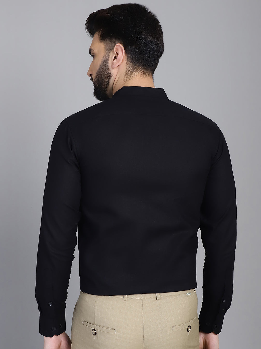 Cotton Solid Formal Shirt For Mens