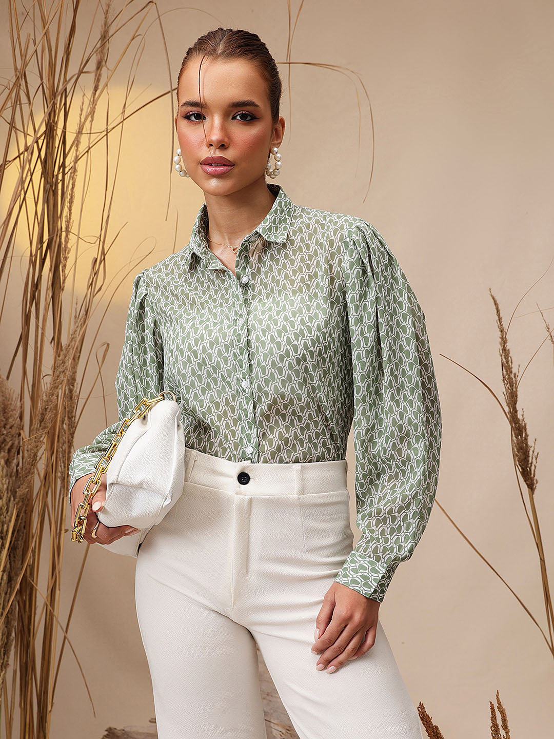 Puff Sleeve Shirt