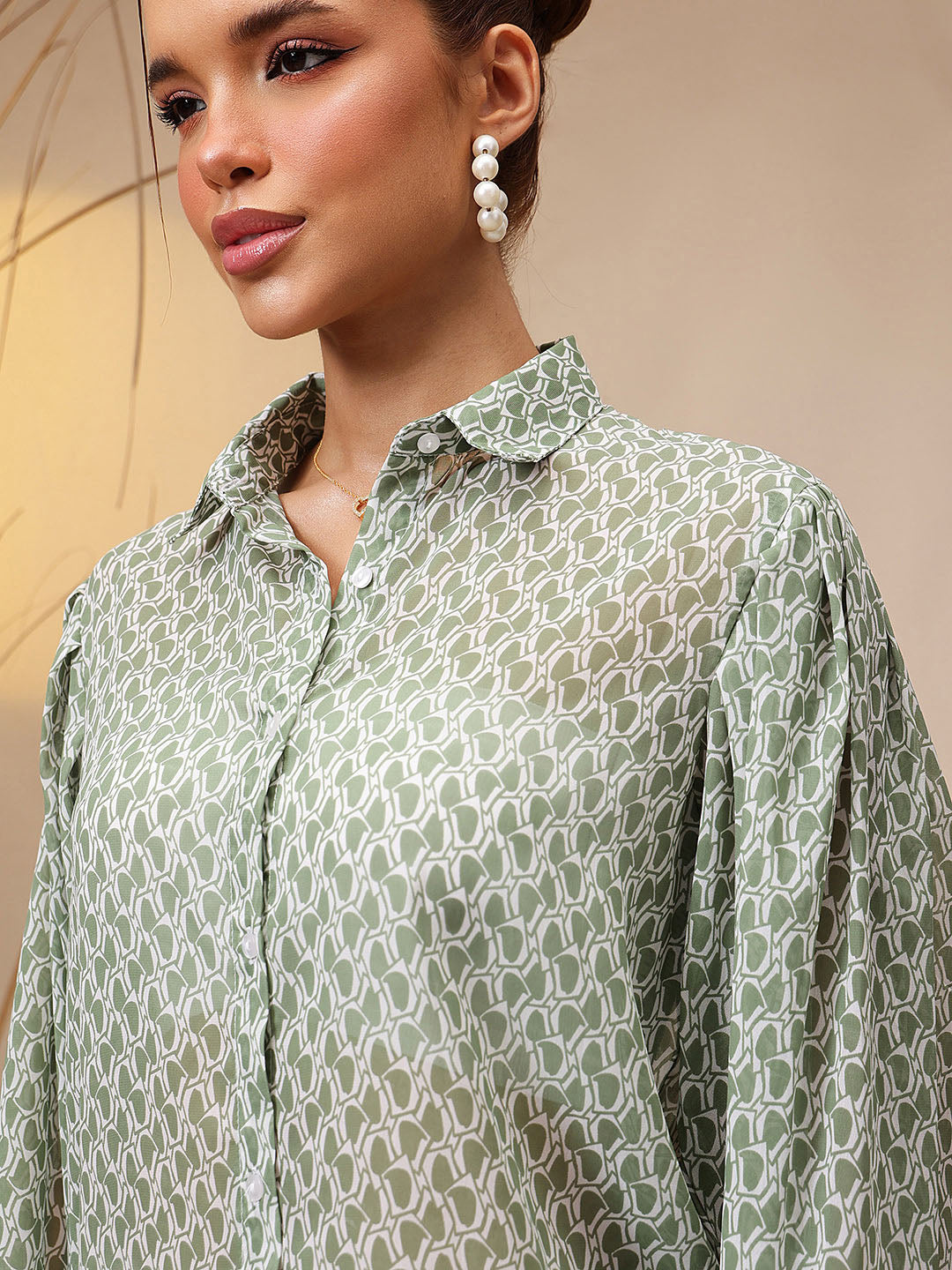 Puff Sleeve Shirt