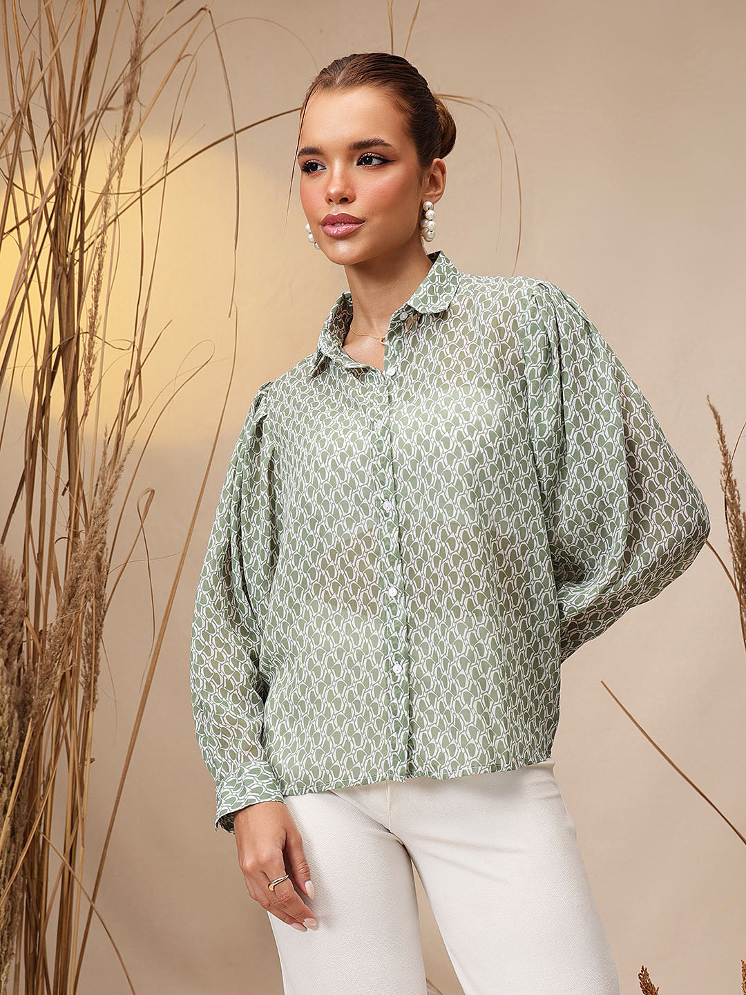 Puff Sleeve Shirt