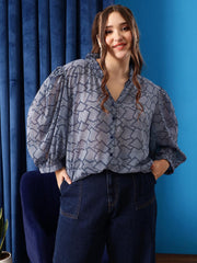 Printed Loose Shirt
