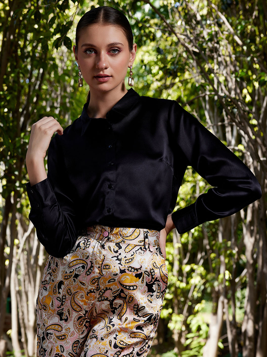 Satin Shirt
