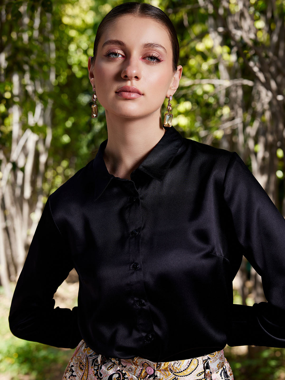 Satin Shirt