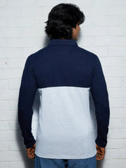 Contrast Panel Shirt