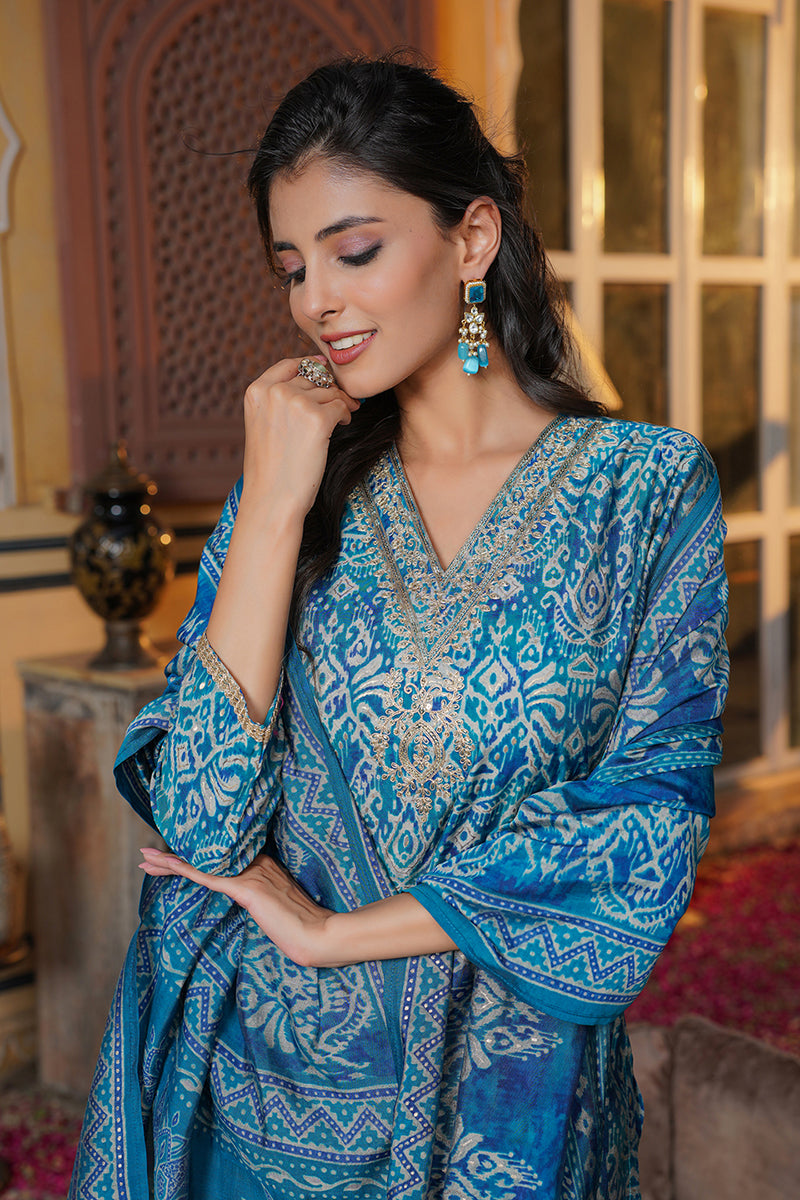 blue-silk-blend-ikat-printed-straight-kurta-trousers-with-dupatta-skskd3103