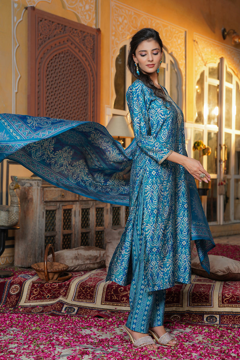 blue-silk-blend-ikat-printed-straight-kurta-trousers-with-dupatta-skskd3103