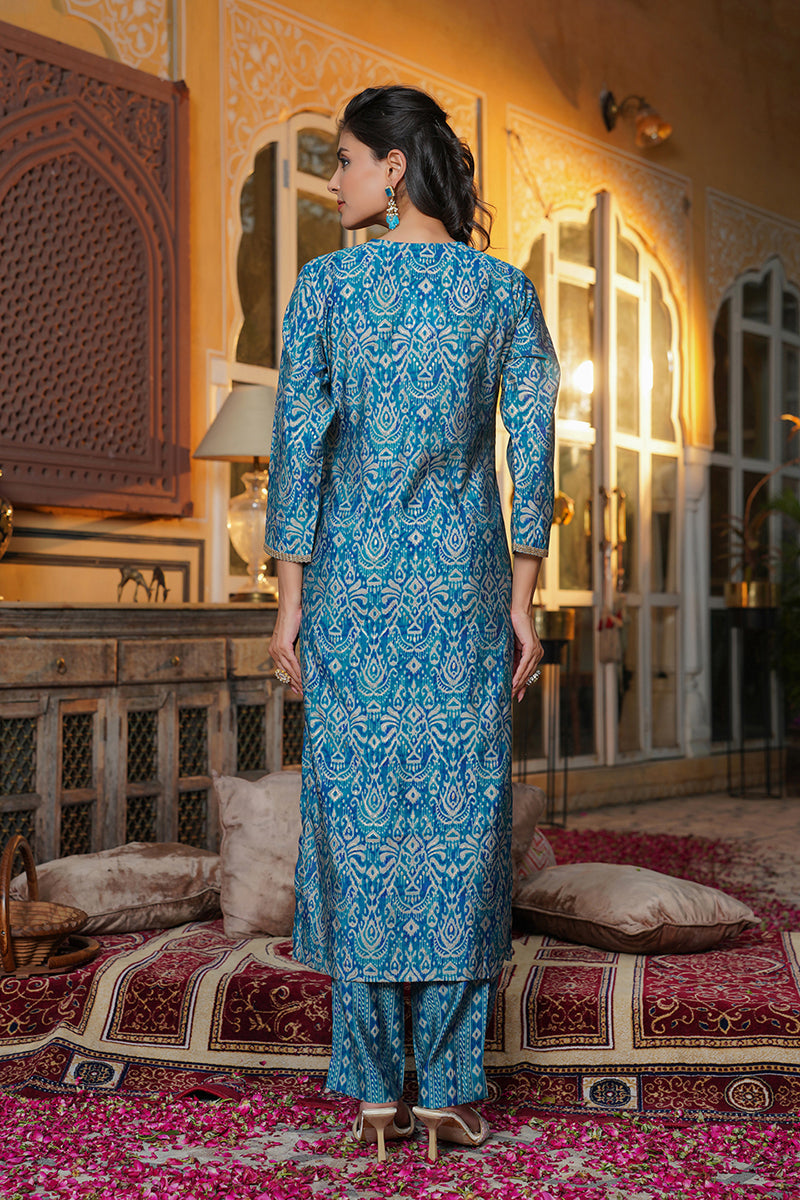 blue-silk-blend-ikat-printed-straight-kurta-trousers-with-dupatta-skskd3103