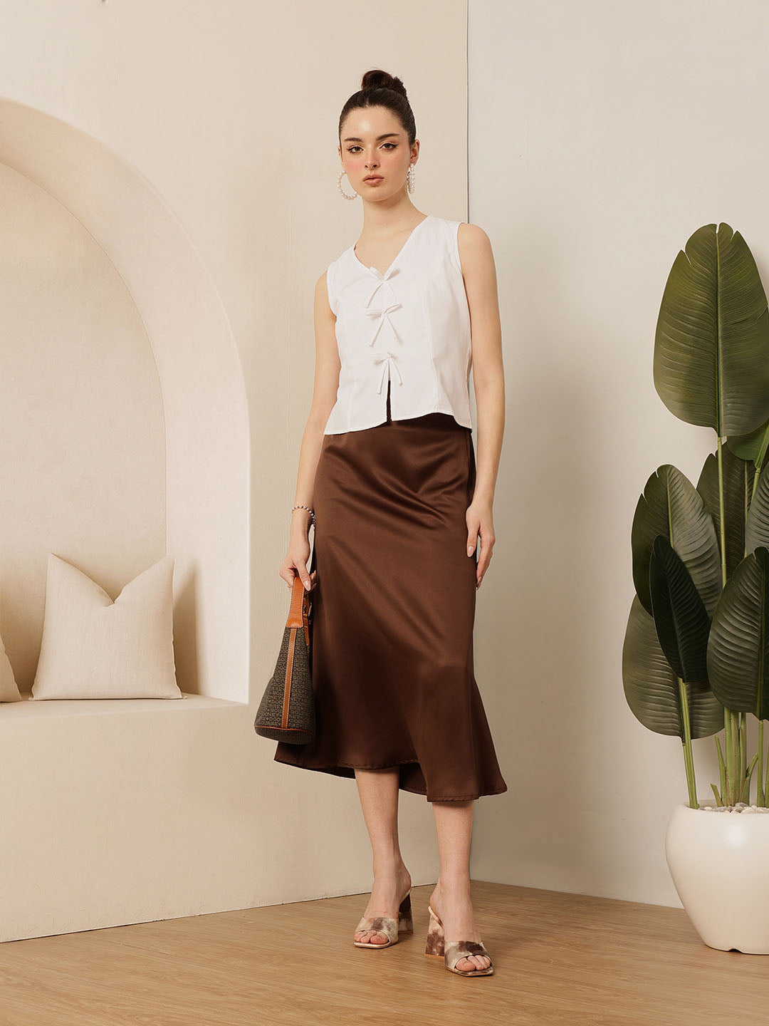 Satin Skirt