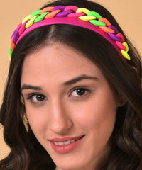 SOHI-Hair Band with Chain Detail