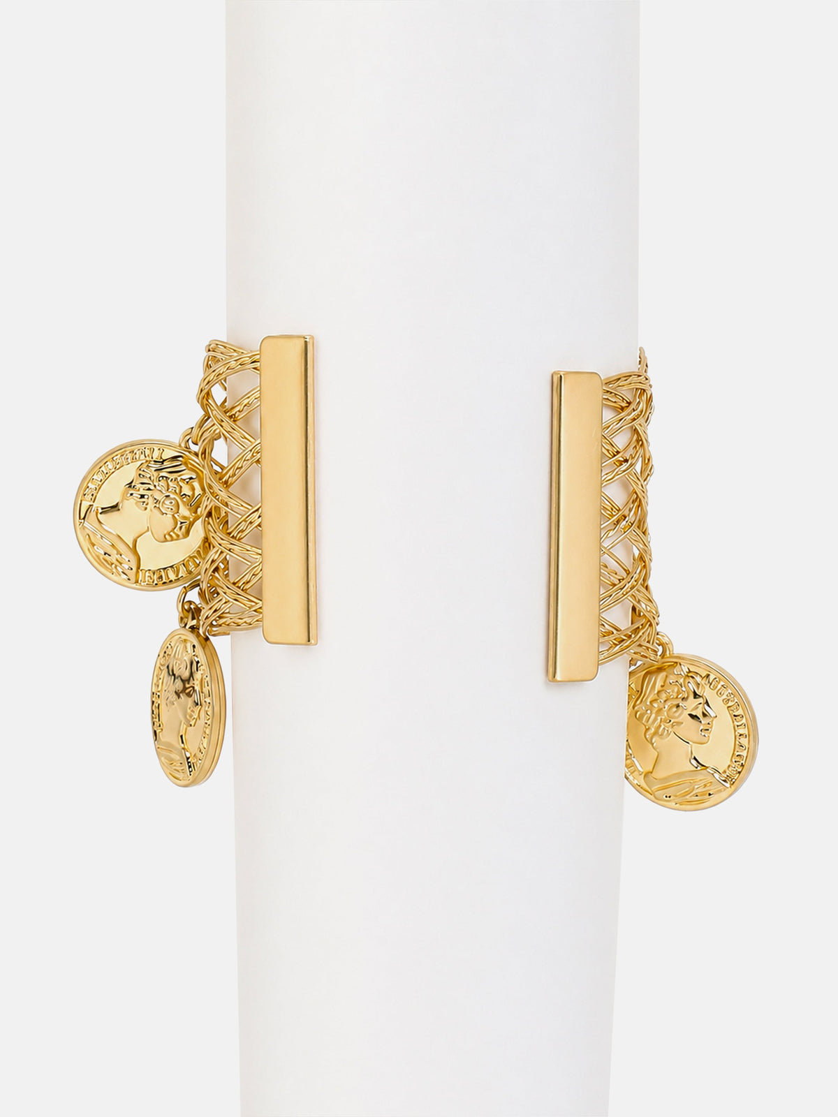 The Heritage Coin Charm Cuff