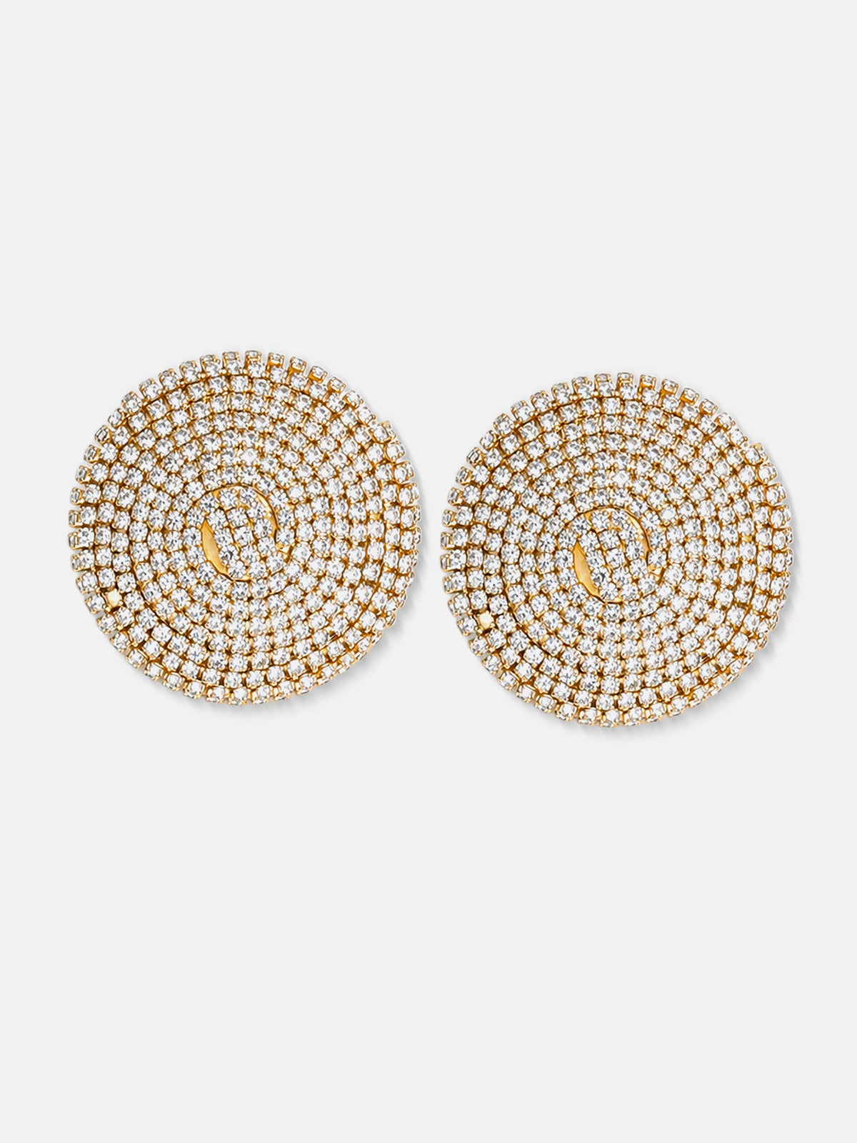 The Aura Dome Stud Earrings