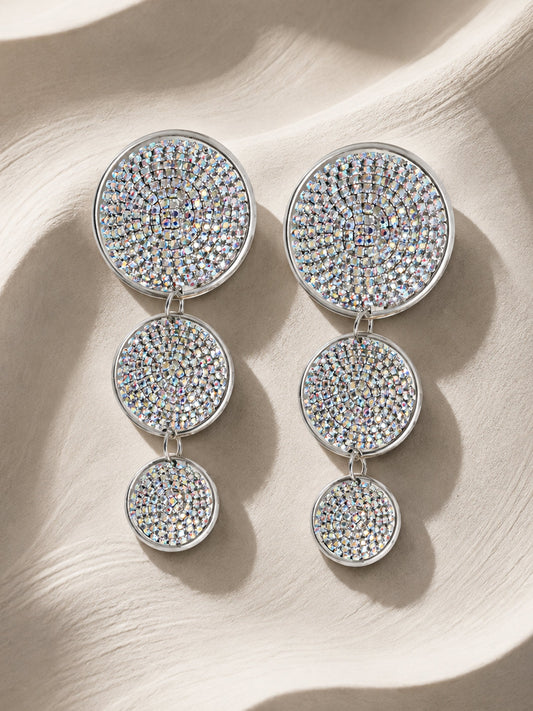 The Lunar Cascade Earrings