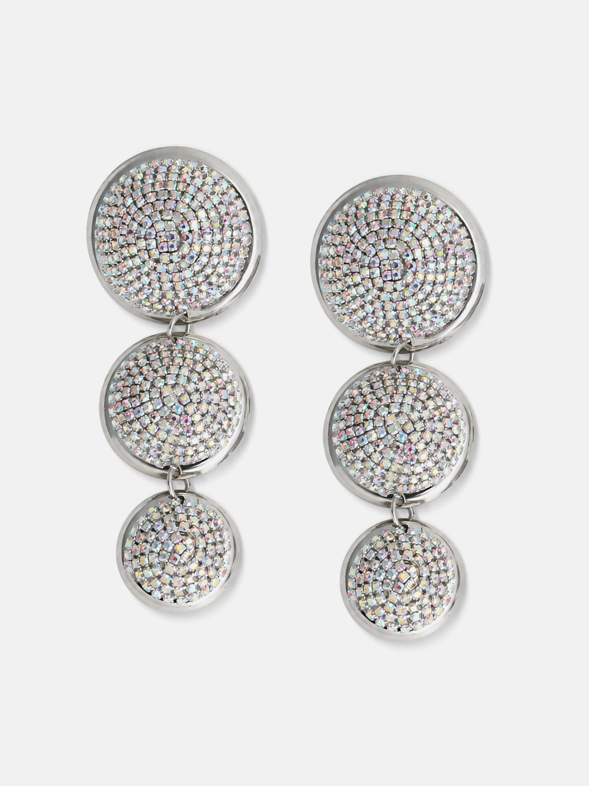 The Lunar Cascade Earrings
