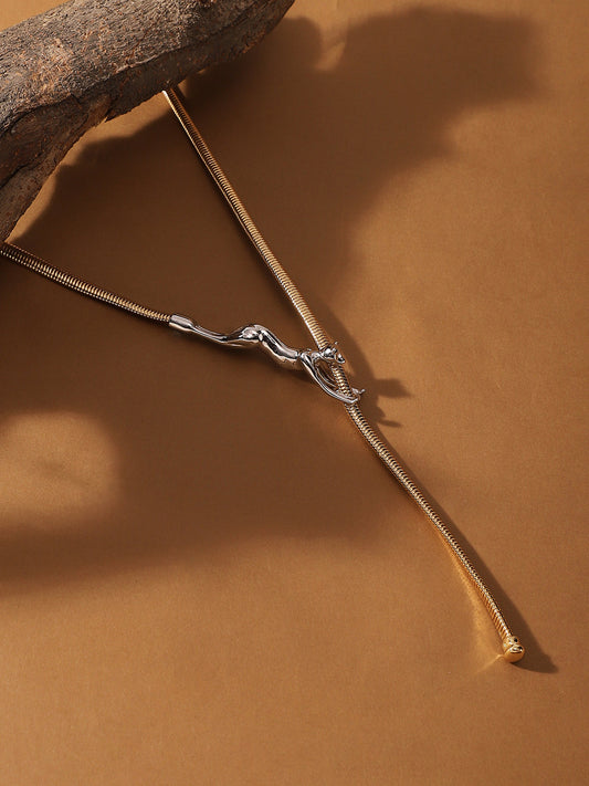 The Jaguar Lariat Necklace  California GoldSOHINC6081