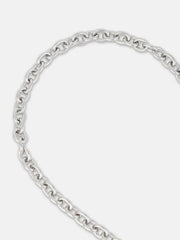 The Clover Chain Necklace - Metallic Silver