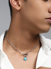 The Soletria Chain Necklace - Metallic Silver