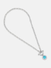 The Soletria Chain Necklace - Metallic Silver