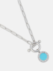 The Soletria Chain Necklace - Metallic Silver
