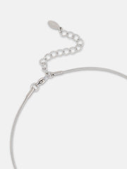 The Scale Multi-Layer Necklace - Metallic Silver