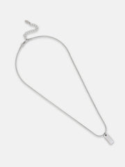 The Scale Multi-Layer Necklace - Metallic Silver