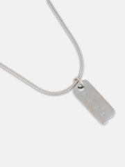 The Scale Multi-Layer Necklace - Metallic Silver