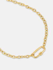 The Industrial Pendant Necklace California Gold