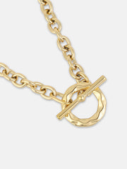 The Sol Halo Chain Necklace - California Gold