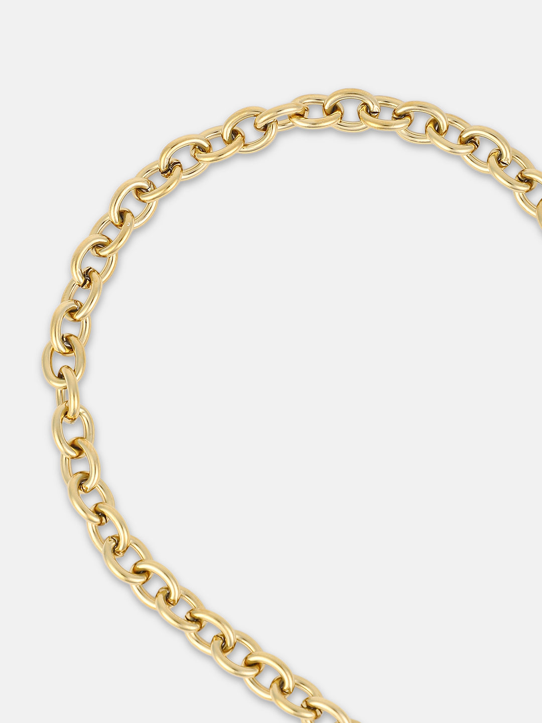 French Accent - The Sol Halo Chain Necklace - California Gold