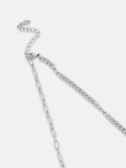 The Skelley Pendant Necklace Metallic Silver