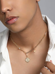The Celeste Chain Necklace - California Gold