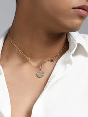 The Celeste Chain Necklace - California Gold