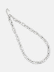The Fusio Chain Necklace Metallic Silver