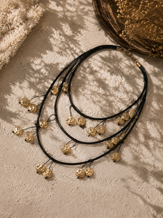 The Midnight Layered Charm Necklace