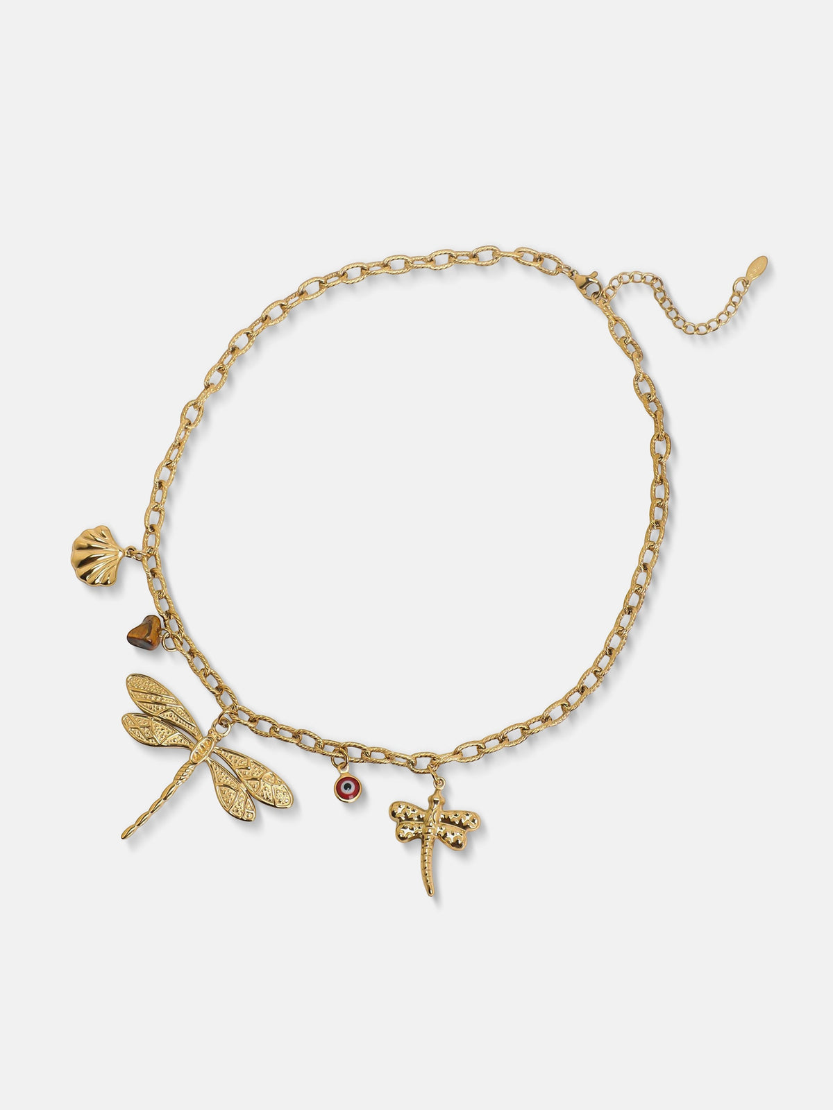The Celestial Gold Charm Necklace
