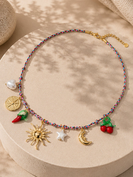 The Nature Inspired Charm Necklace