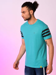 Sleeve Striped Tshirt
