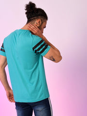 Sleeve Striped Tshirt