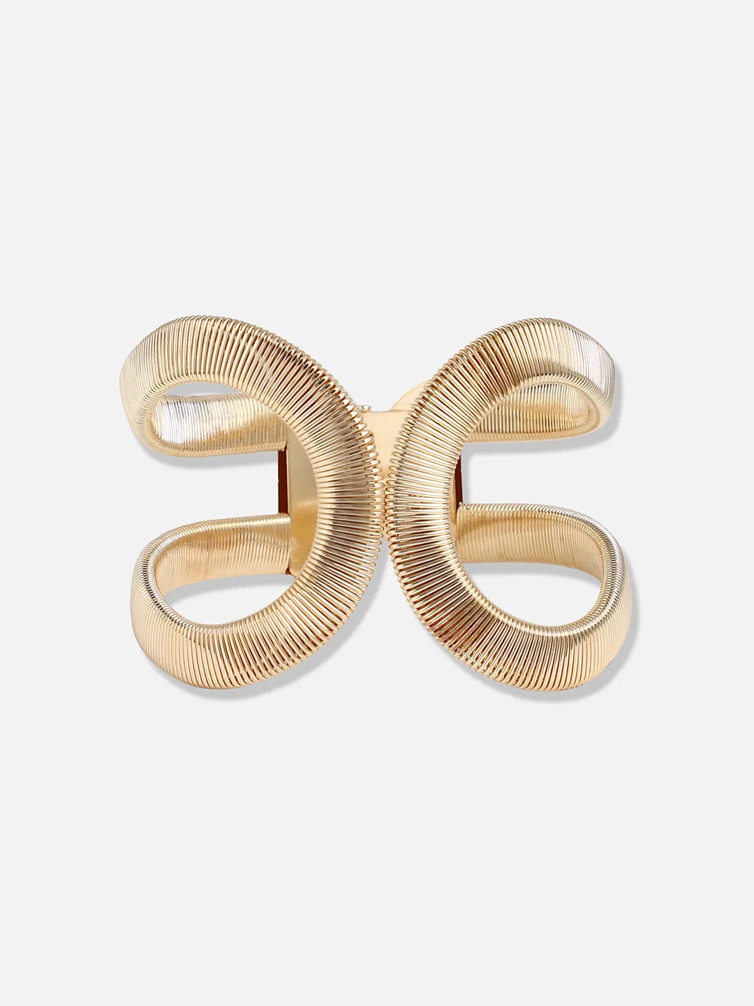 SOHI - Gold Plated Designer Stone Party Bracelet For Women
