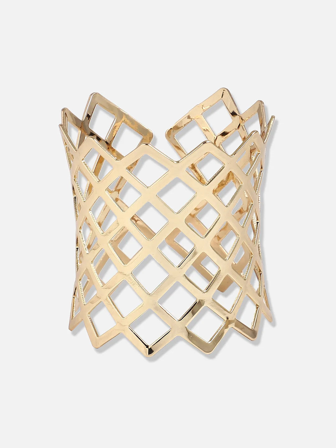 SOHI - Gold Plated Designer Party Bracelet For Women