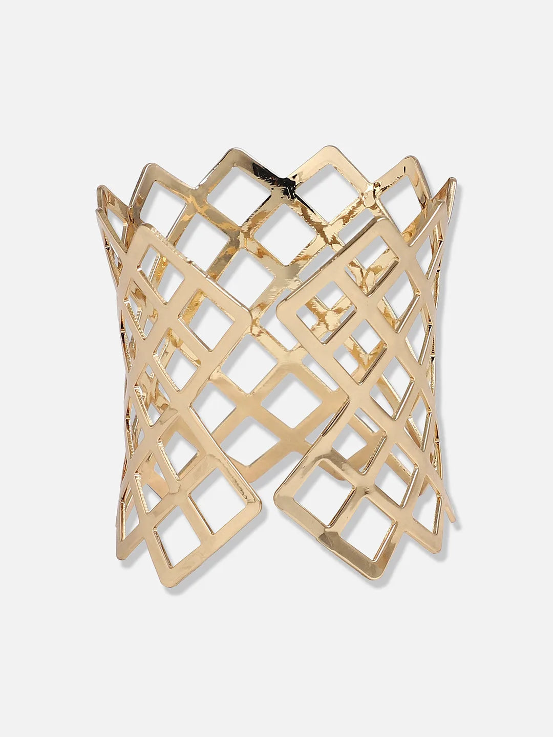 SOHI - Gold Plated Designer Party Bracelet For Women