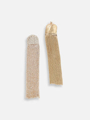 SOHI - Silver Plated Designer Stone Party Drop Earring For Women